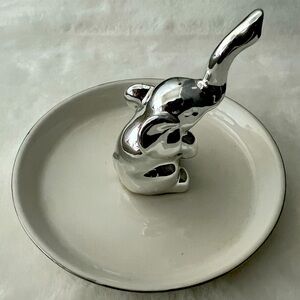 Elephant jewelry dish